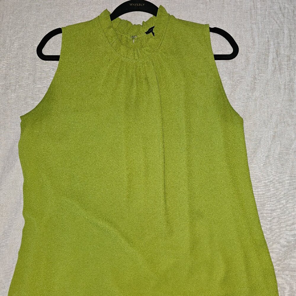 Ann Taylor Medium Olive Utility Jacket | Lightweight Military Cargo Style